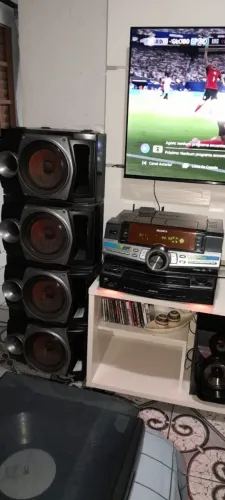 Micro System Sony Genezi Com 8 caixas