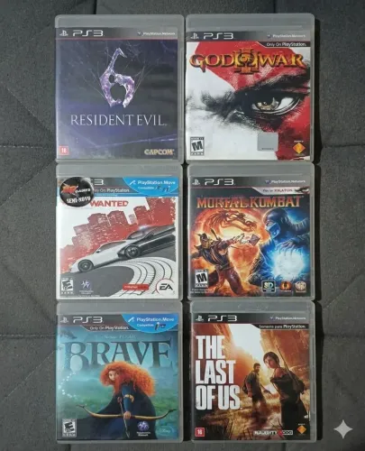 Jogos PS3 Mídia Fisica