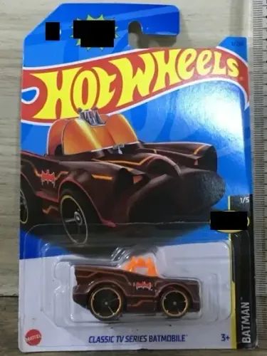 Hot Wheels Classic Tv Series Batmobile 1/64 (lacrado) Bordô