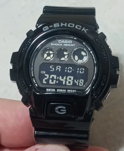 Casio G Shock De 6900 All Black. Em estado de novo