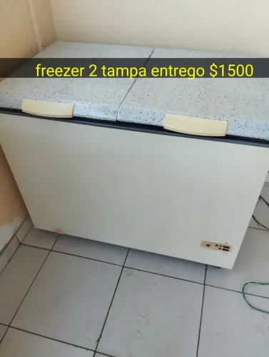 Freezer 2 tampas entregamos