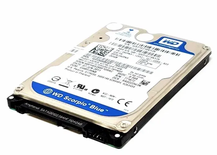 Hd para notebook Wd 250gb 