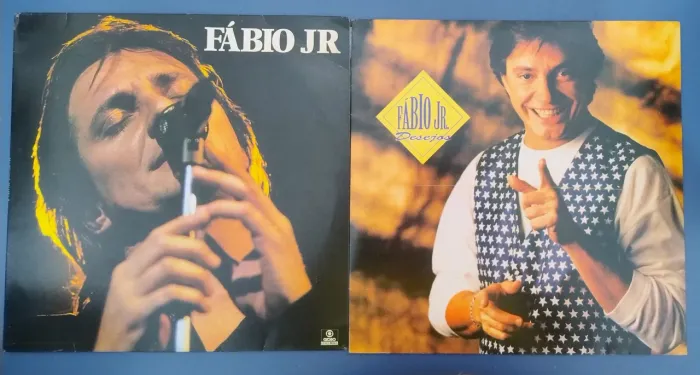 Dois Discos do Fábio Jr Grandes Sucessos e Desejos
