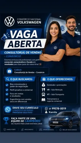 CONSULTOR CONSÓRCIO NACIONAL VOLKSWAGEN