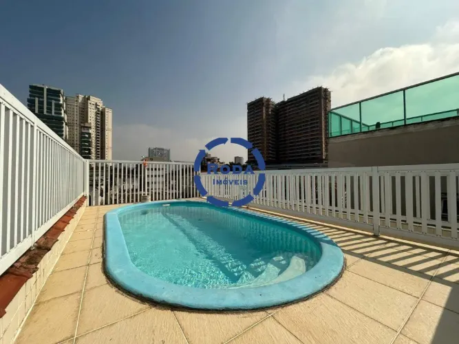 Sobreposta 05 quartos e piscina à venda Boqueirão - Santos