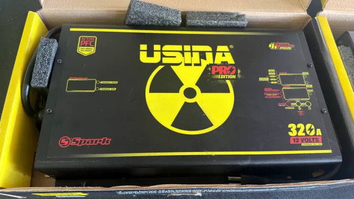 Fonte usina 320 amperes