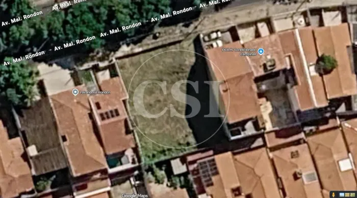 Terreno à venda na Av. Marechal Rondon, Campinas, com 297 m² e aclive. Excelente localizaç