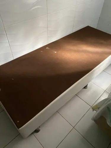 Base de cama box solteiro