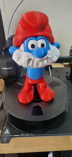 Papai Smorf para decorar