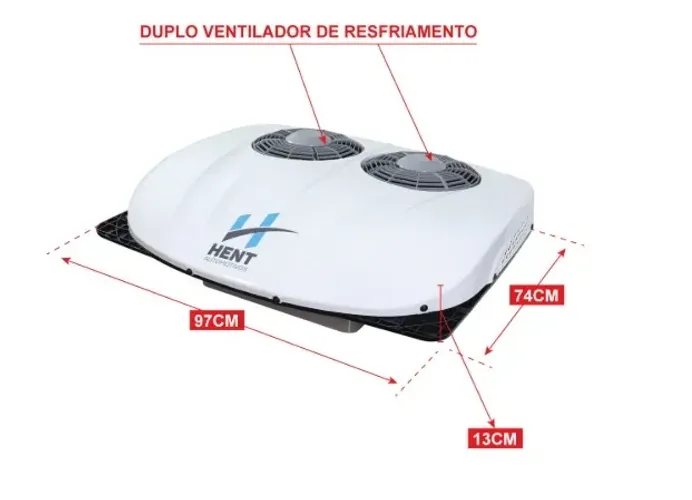 Ar condicionado caminhão linha pesada 