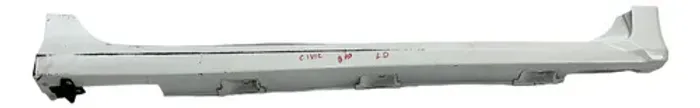 Spoiler Caixa Ar Lado Direito Honda Civic 2017 Detalhe Branco