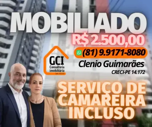 Apartamento para locação no STUDIO IBIZA II, CANDEIAS, Jaboatão dos Guararapes, PE