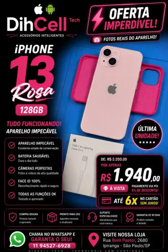 iPhone 13 128GB | Rosa