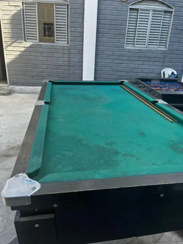Mesa de Sinuca Residencial + 2 Tacos