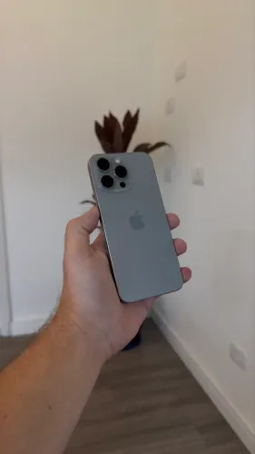 iPhone 15 pro max 256gb Titanium natural