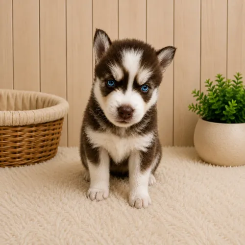 Husky Siberiano Filhote | Pais com Pedigree | Macho e Fêmea