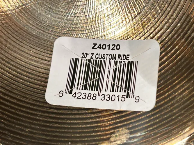 Ride zildjian Z custom 20
