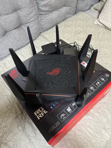 Roteador Gamer ASUS ROG Rapture GT-AC5300 - Impecável!