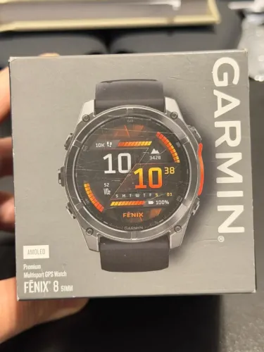 Garmin Fênix 8 AMOLED 51mm Novo Lacrado.