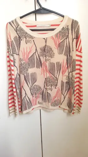 Blusa ANIMALE feminina manga longa meia estação 