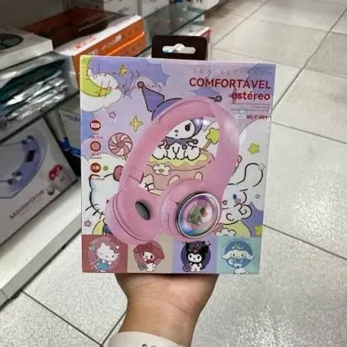 Fone Bluetooth Infantil Hello Kitty (Novo)