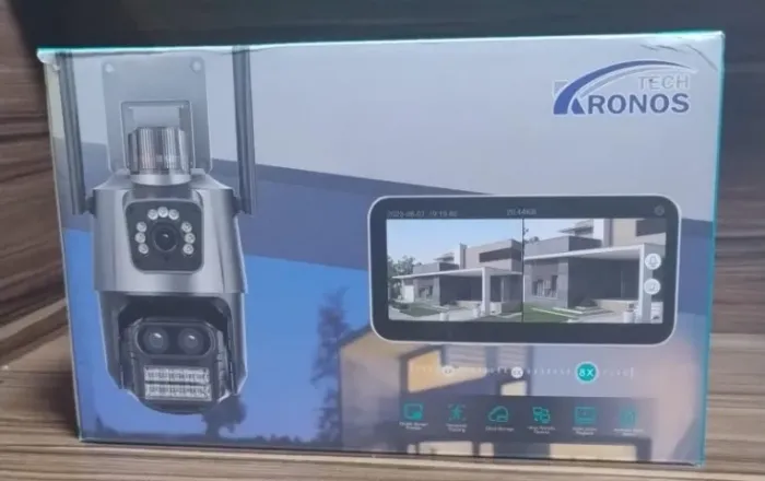 video porteiro com 2 cameras e tela