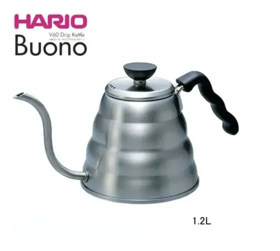 Chaleira Hario Buono V60 Vkb-120 Bico Ganso Japão Original
