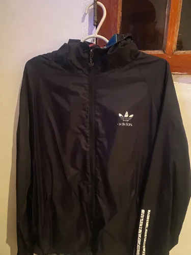 corta vento adidas dupla face