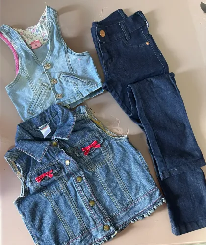 Roupas BEM CONSERVADAS para meninas (3 a 6 ANOS)