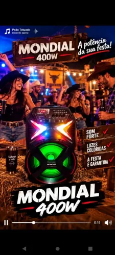 Alugo caixa de som, 120,00 reais