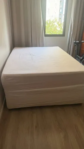 Cama Box Baú + Colchão Casal Probel Turquia