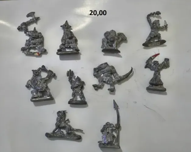 Bonecos para RPG de ferro
