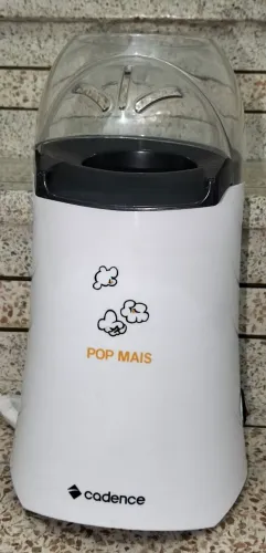 Pipoqueira Elétrica Cadence Pop Mais - Pipoca Saudável em Minutos!