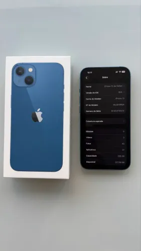 iPhone 13 256GB Azul completo