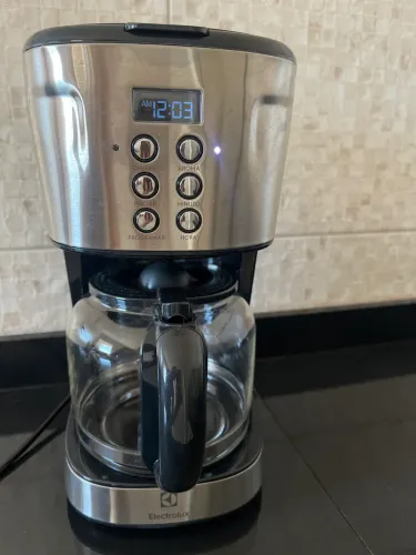 Cafeteira Elétrica Digital Electrolux Inox