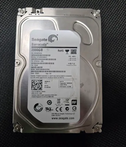 HD Seagate Barracuda 2TB