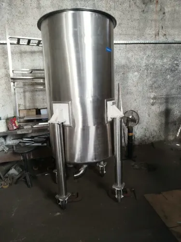 Tanque armazenagem Inox 1.000L com tampa
