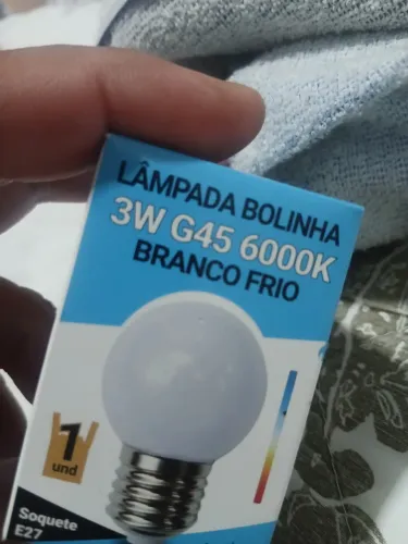 Lâmpada penteadeira 3w
