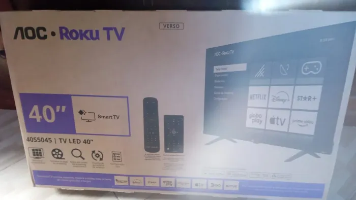 Tv AOC Roku tv 40 polegadas
