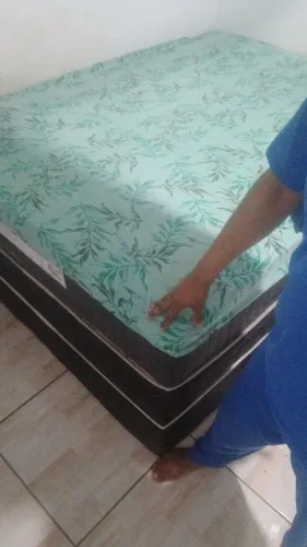 Cama box casal grande