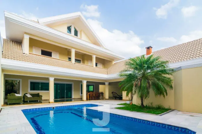 Casa em Condomínio à Venda - Barão Geraldo, Campinas - 600m2 - 5 Quartos
