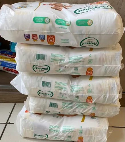 Fraldas Descartáveis M Personal 