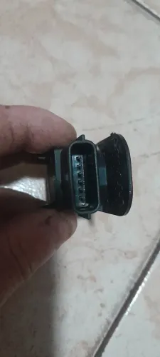 Sensor de estacionamento branco