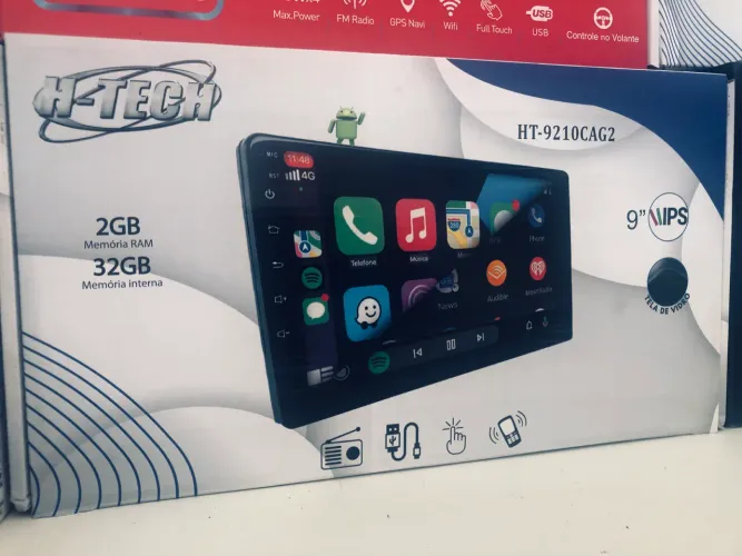 CENTRAL MULTIMIDIA ANDROID 9 e7 polegadas (NOVA COM GARANTIA)