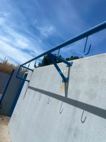 Bicicletário suspenso