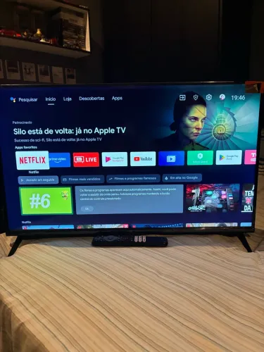 Smart tv led TCL com Android TV
