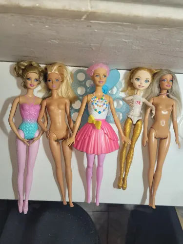 Lote de 5 Sucatas Barbie | Para repor peças e para restauradores!