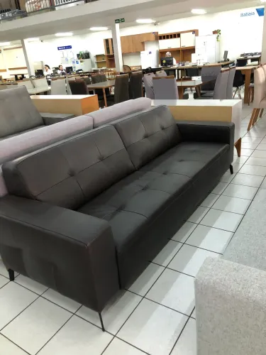 Sofá em couro Promoção 