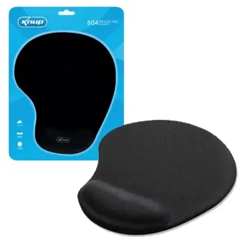 Mouse Pad Ergonômico com Apoio de Pulso em Gel - KP-S04
