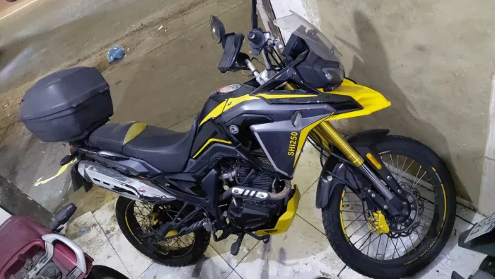 Moto Shi 250 Shineray ano 2025 ,motivo viagem !!